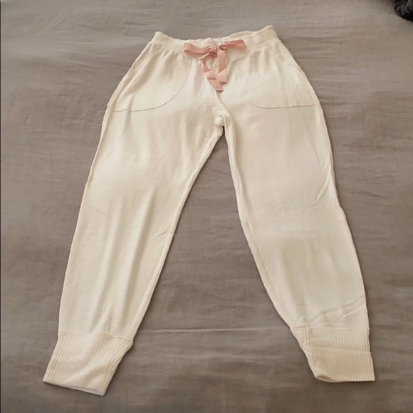 Abercrombie & Fitch Other - white lounge pants